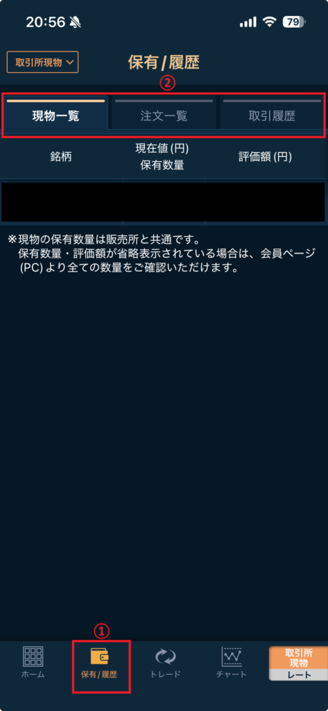 GMOコイン 保有 履歴